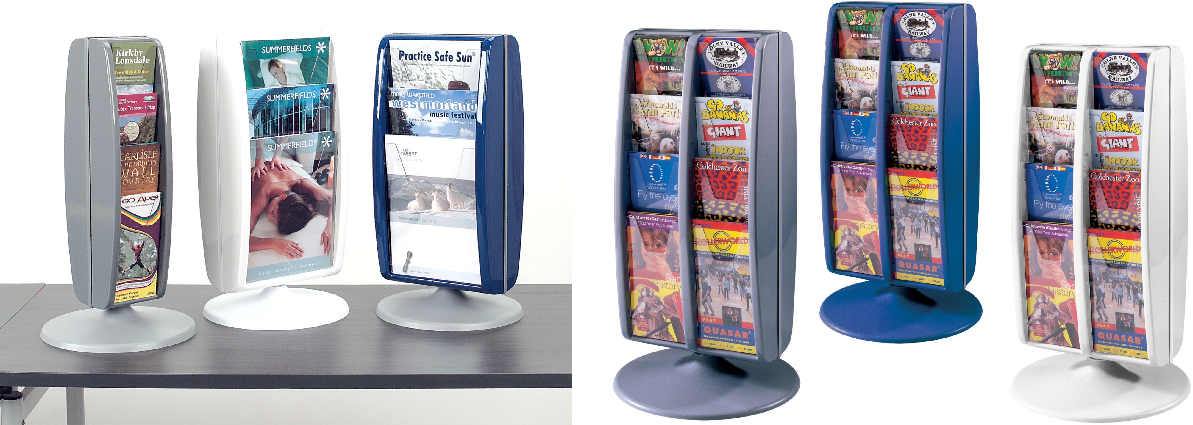 Panorama Desktop Leaflet Dispensers